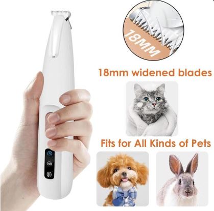 Rechargeable Pet Hair Trimmer Kit