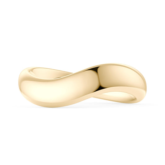 Nature Inspired Wave Solid Band