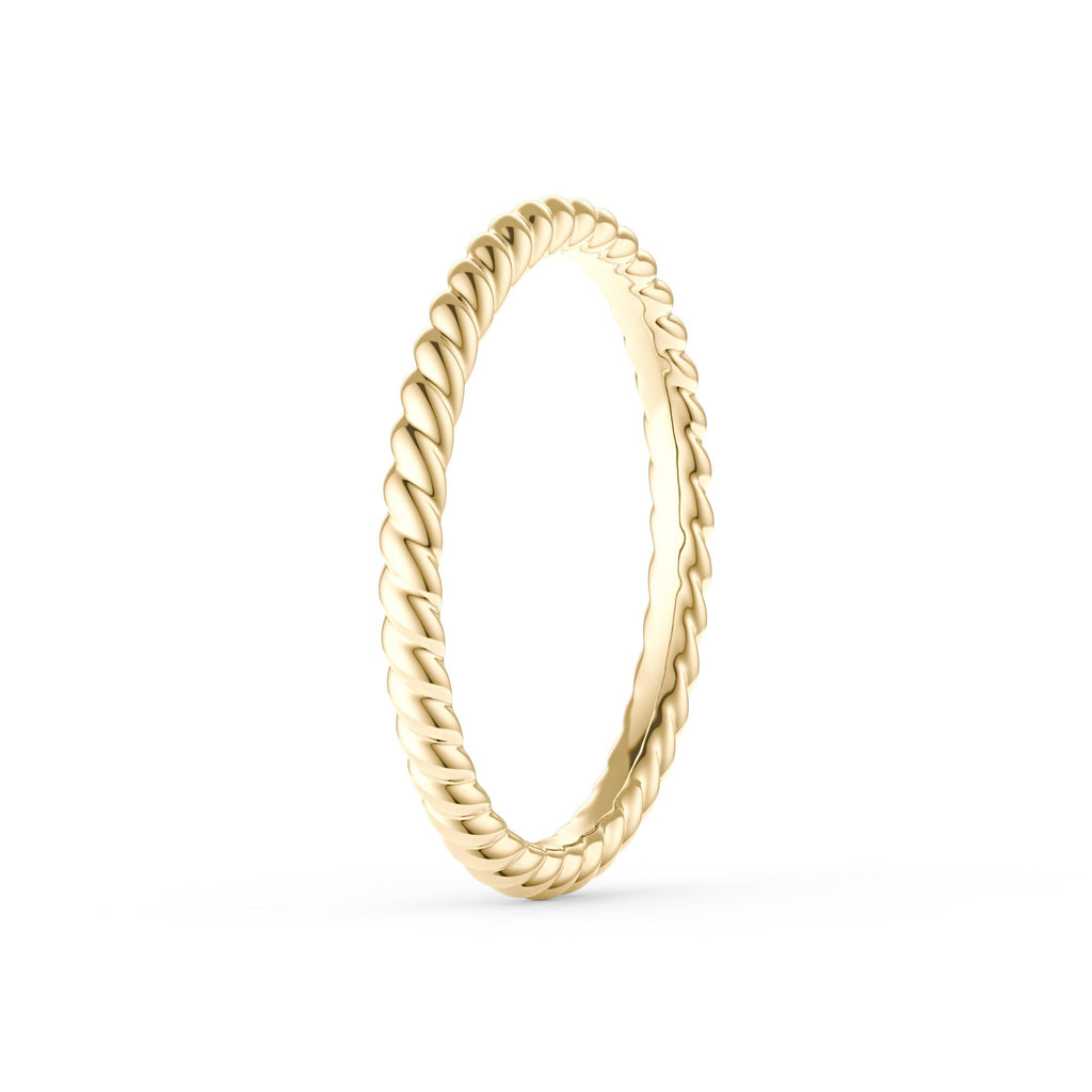 Bande empilable torsadée