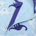 Cute Print Easy Zip Baby Romper