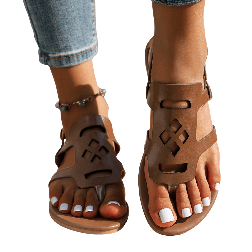 Sandales en cuir à semelle souple Orvieto 