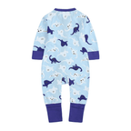 Cute Print Easy Zip Baby Romper