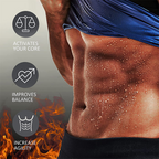 ThermoCore: Men's Waist Trainer Fat Burning Sweat Belt