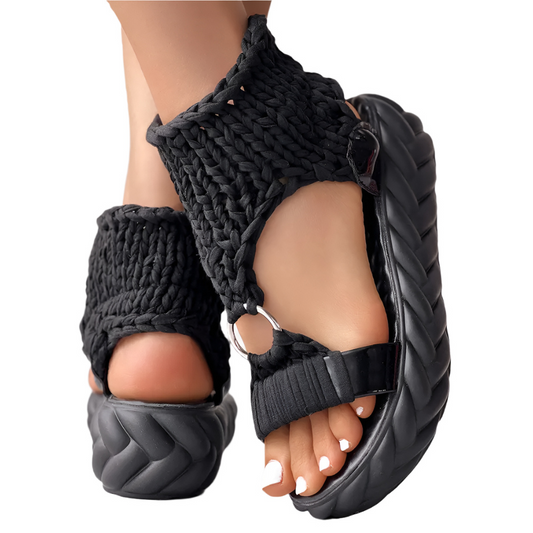 Ibiza ColorPop Braided Sandals