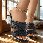 Sandales tressées en cristal Toledo 