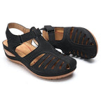 Sandales compensées orthopédiques Calypso Gladiator 