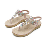 Sandales Ravello ornées de cristaux