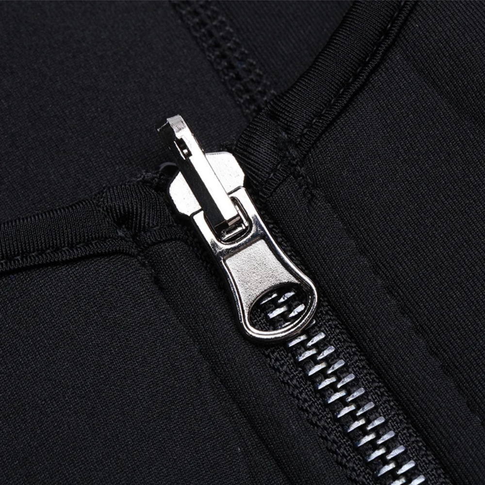 SweatMax : Gilet de compression sauna pour homme, favorisant la transpiration et la silhouette.