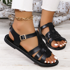 Sandales gladiateur en cuir Napoli Breeze