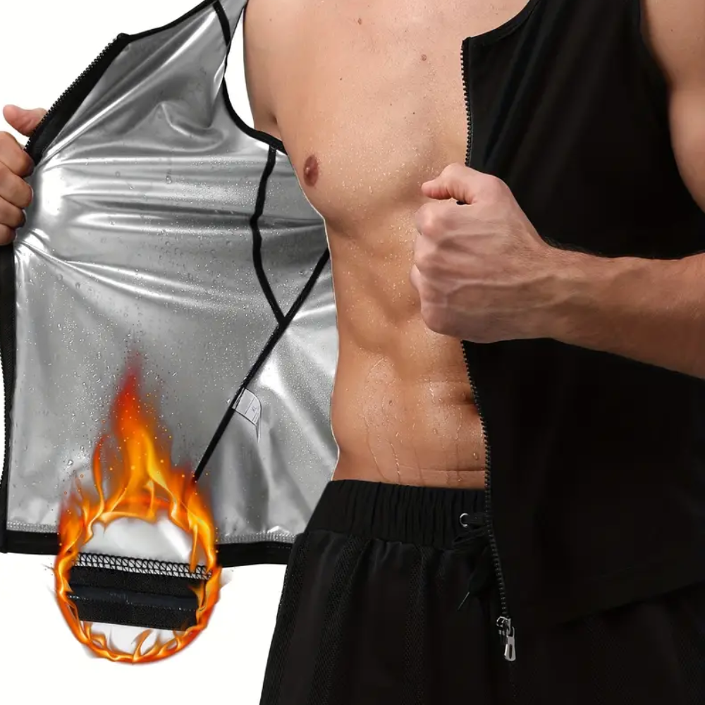 ThermoFit: Men's Sauna Vest Neoprene Waist Trainer