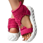 Sandales tressées Ibiza ColorPop 