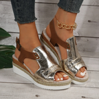 Sandales Ravenna à talons carrés décontractés 