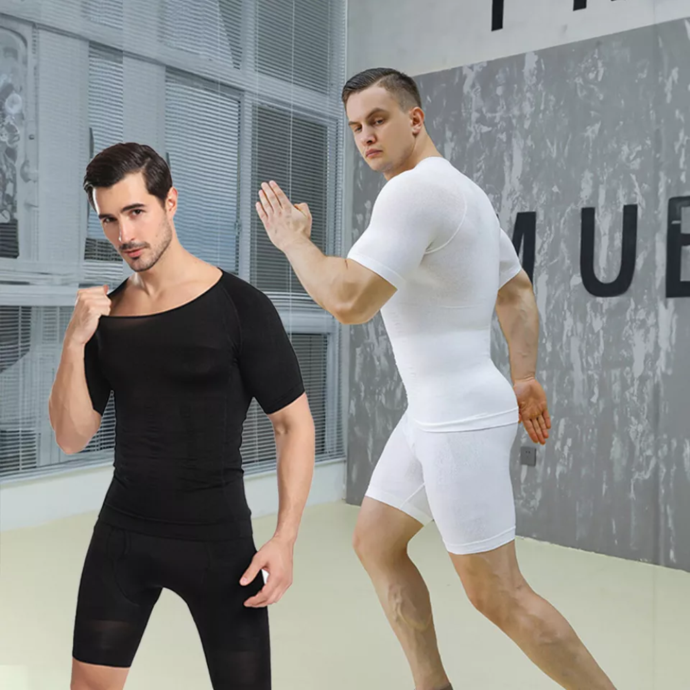 Men's Compression Body Shaper T-Shirt