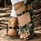Sandales à brides camouflage Nantes