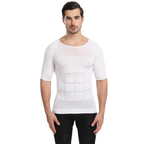 T-shirt gainant de compression pour homme