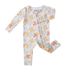 Colorful Mickey-Inspired Print Baby Romper