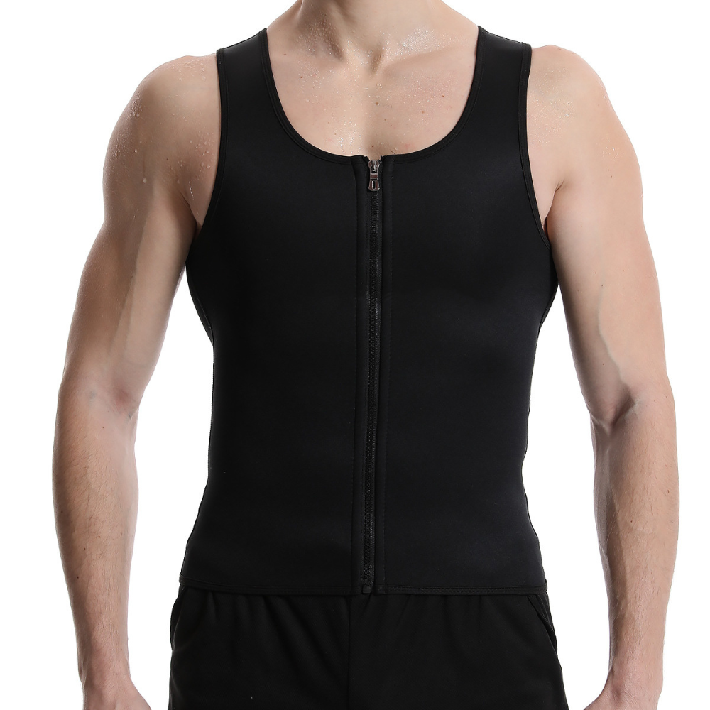 SweatMax: Men’s Sweat & Shape Sauna Compression Vest