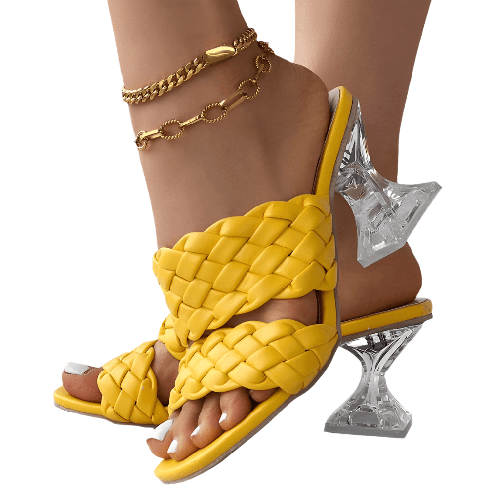 Toledo Braided Crystal Sandals