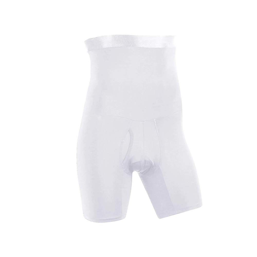 Short de compression sculptant ventre plat pour homme