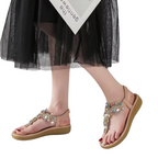 Sandales Ravello ornées de cristaux