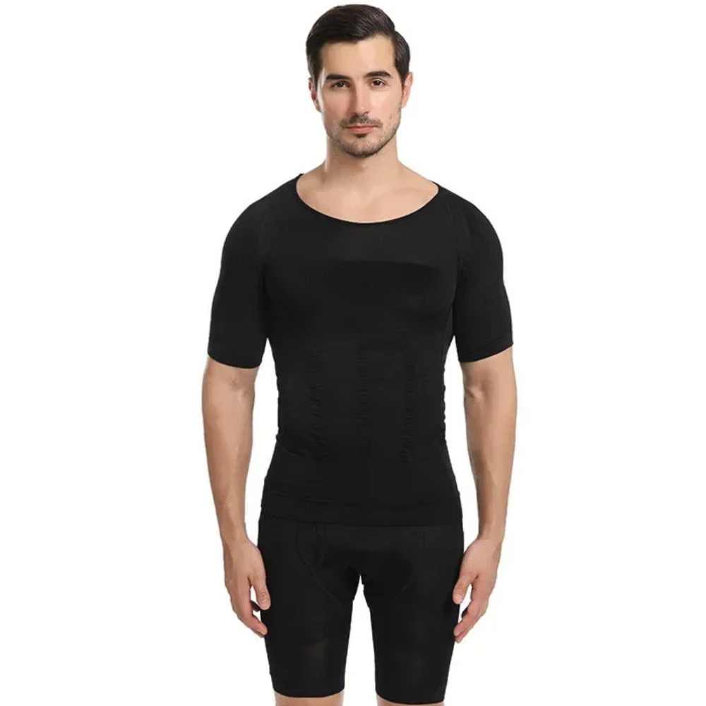 Men's Compression Body Shaper T-Shirt