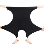 Short de compression sculptant ventre plat pour homme