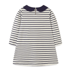 Sweetheart Striped Girls Long Sleeve Dress