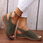 Sandales à bride arrière vintage Merina 