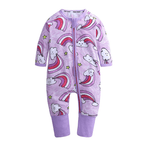 Adorable Tropical Print Baby Romper