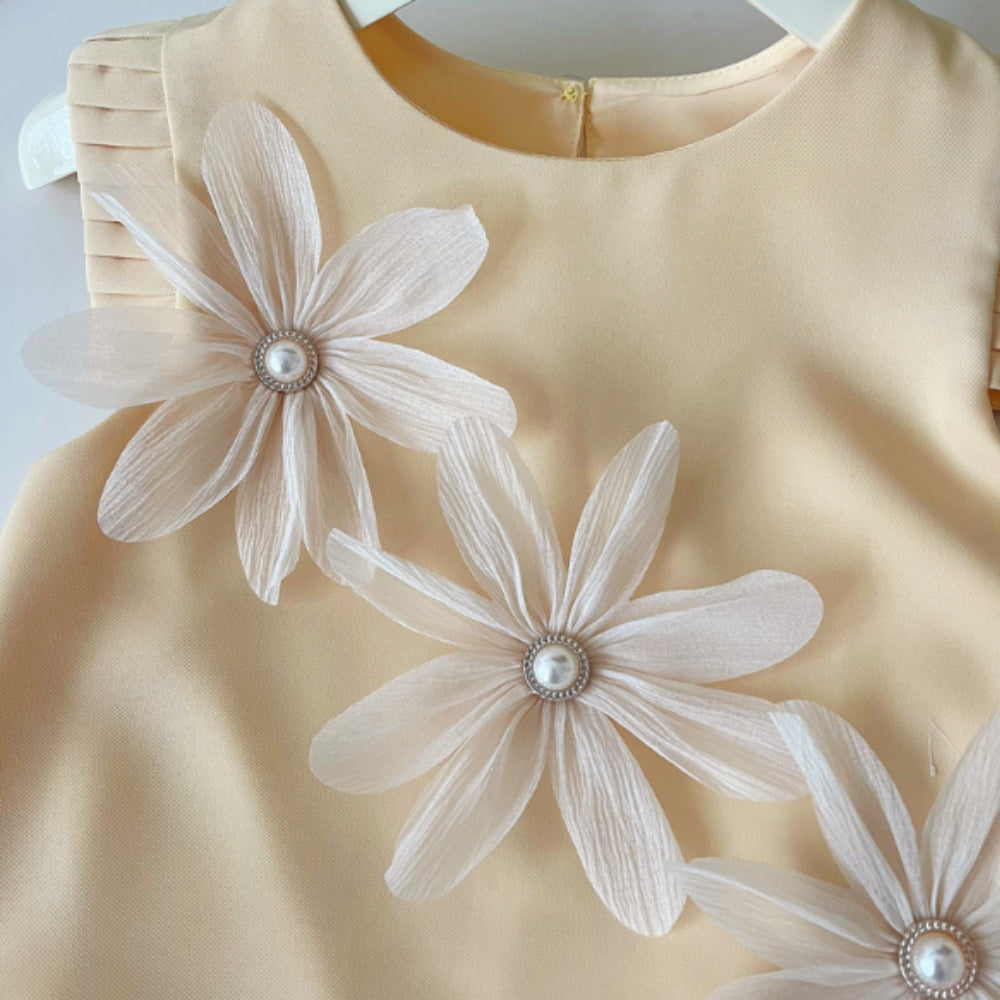 3D Flower Top and Shorts Set