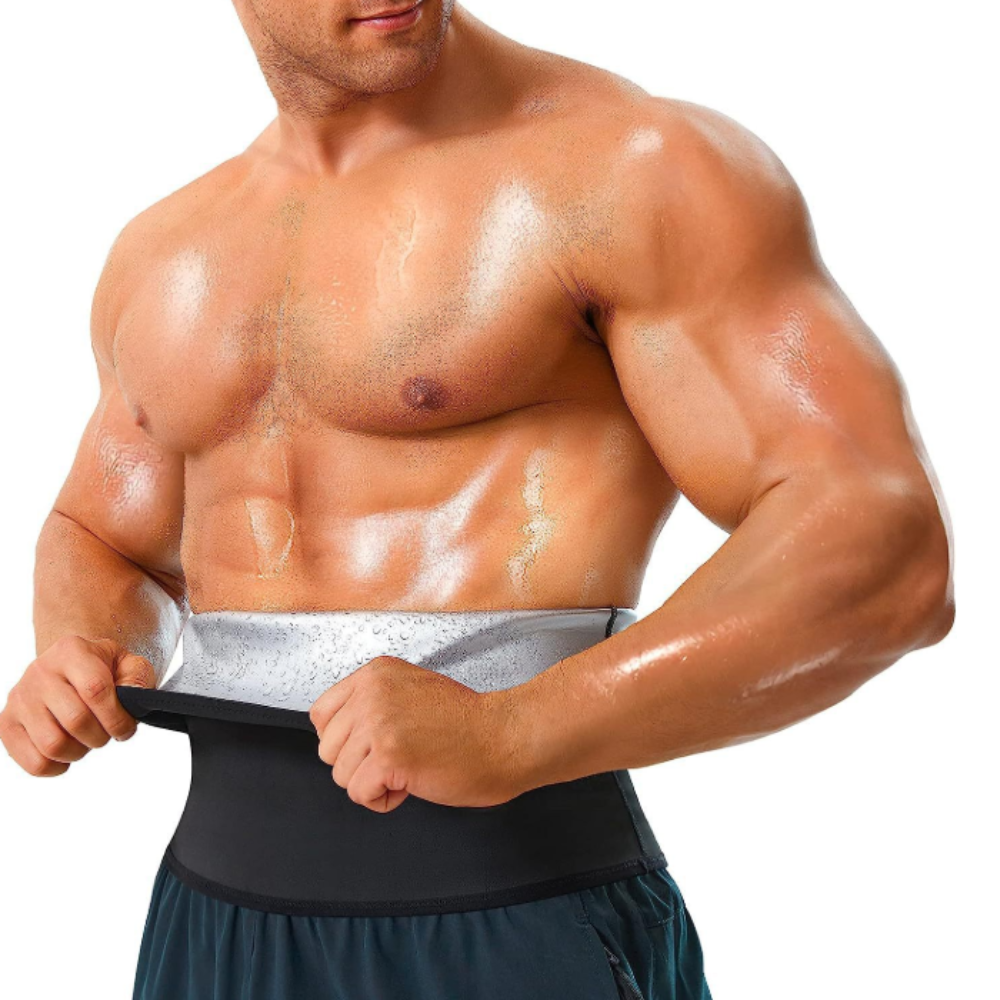 ThermoCore: Men's Waist Trainer Fat Burning Sweat Belt