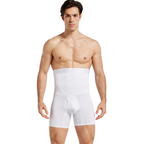 Short de compression sculptant ventre plat pour homme