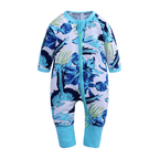 Adorable Tropical Print Baby Romper