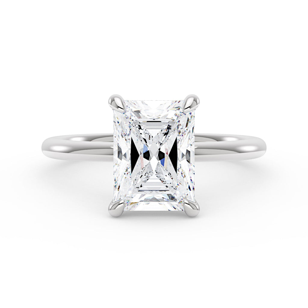 Radiant Solitaire Ring
