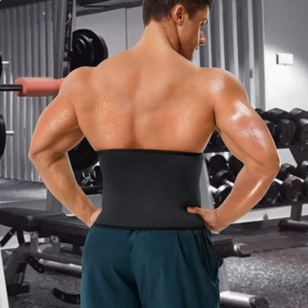 ThermoCore: Men's Waist Trainer Fat Burning Sweat Belt