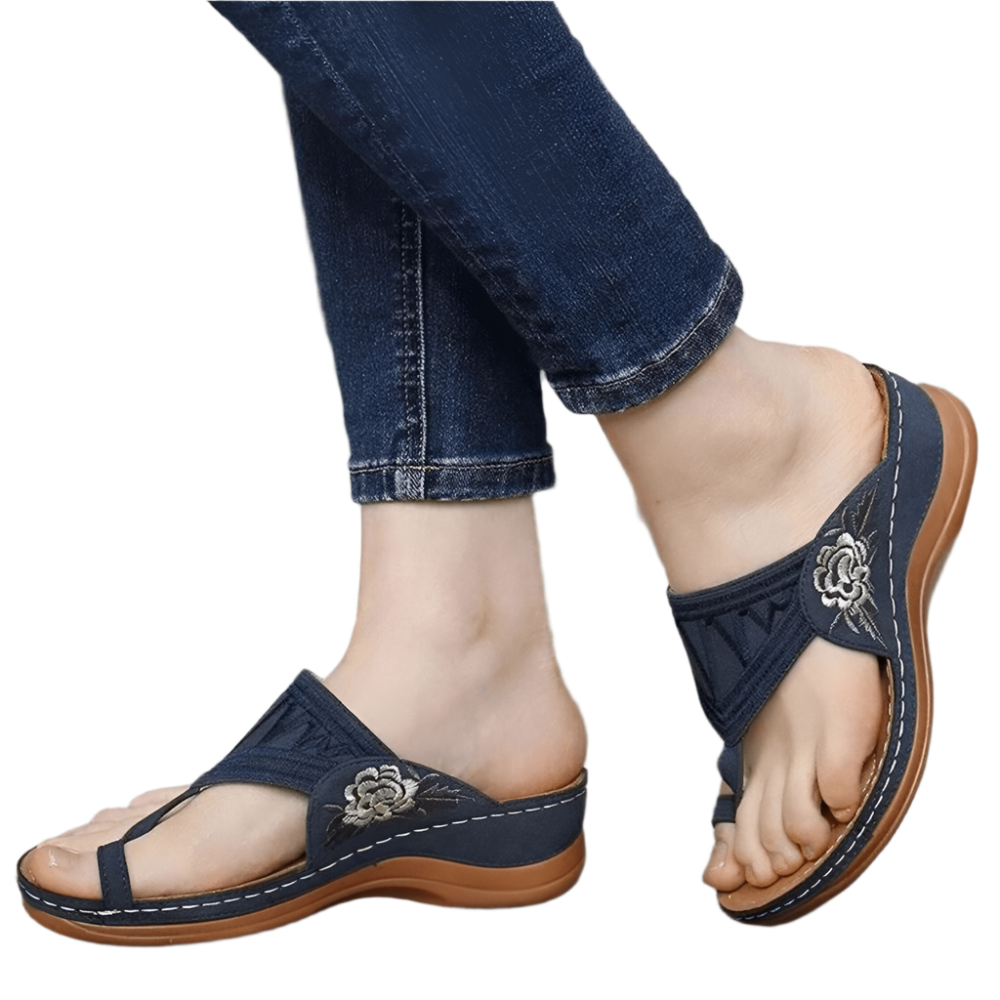 Sandales compensées élégantes Azura 