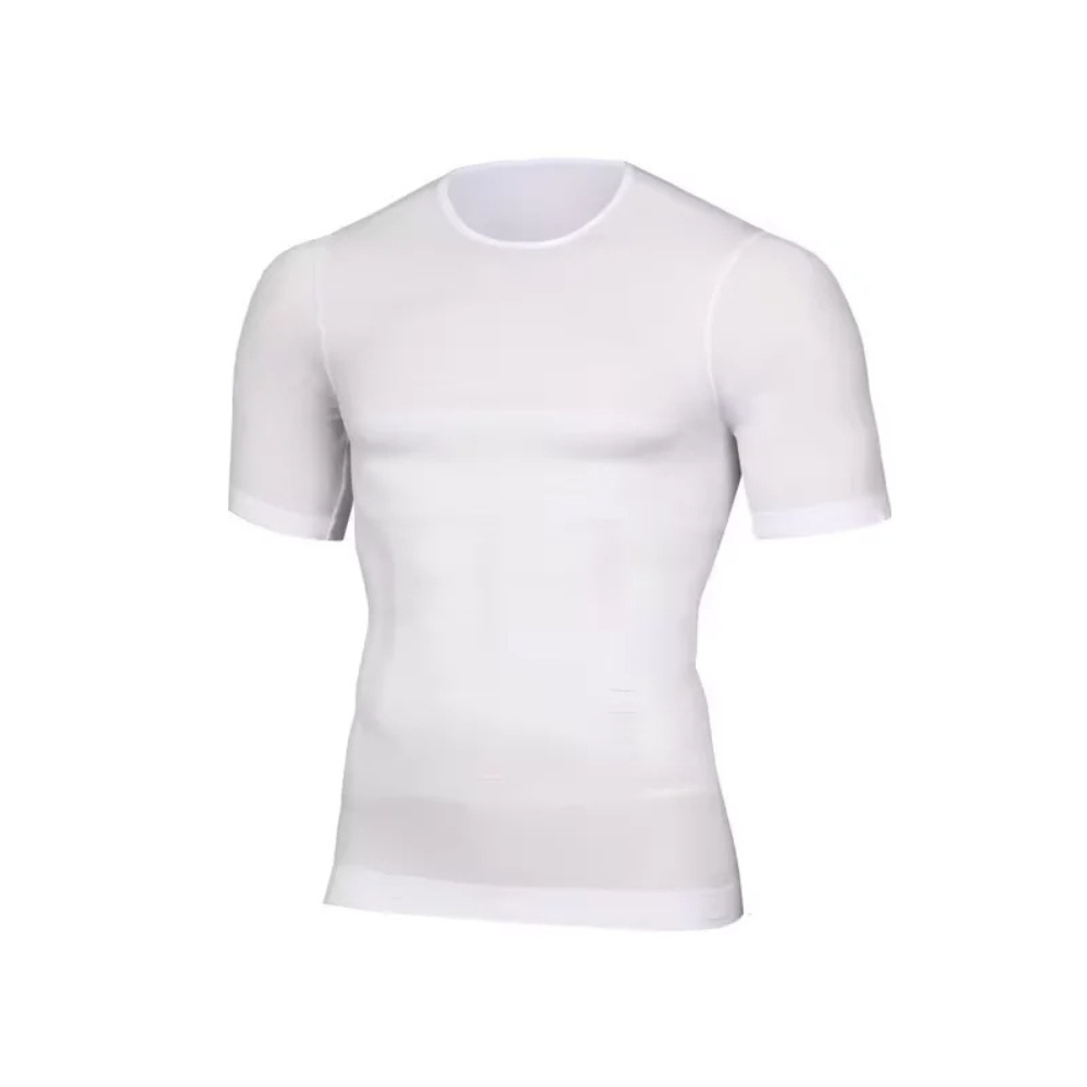 T-shirt gainant de compression pour homme