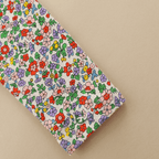 Sweet Pumpkin Floral Girls Long Sleeve Dress