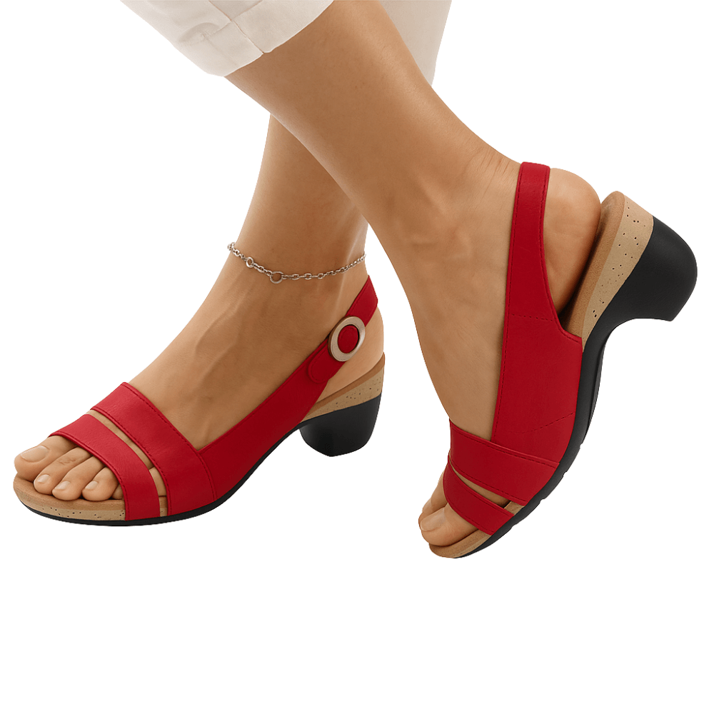 Nerola Slingback Peep Toe Sandals