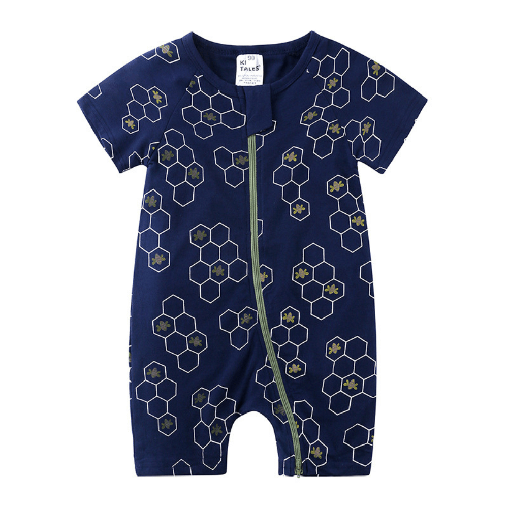 Fun Print Soft Cotton Baby Romper