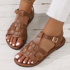 Sandales gladiateur en cuir Napoli Breeze