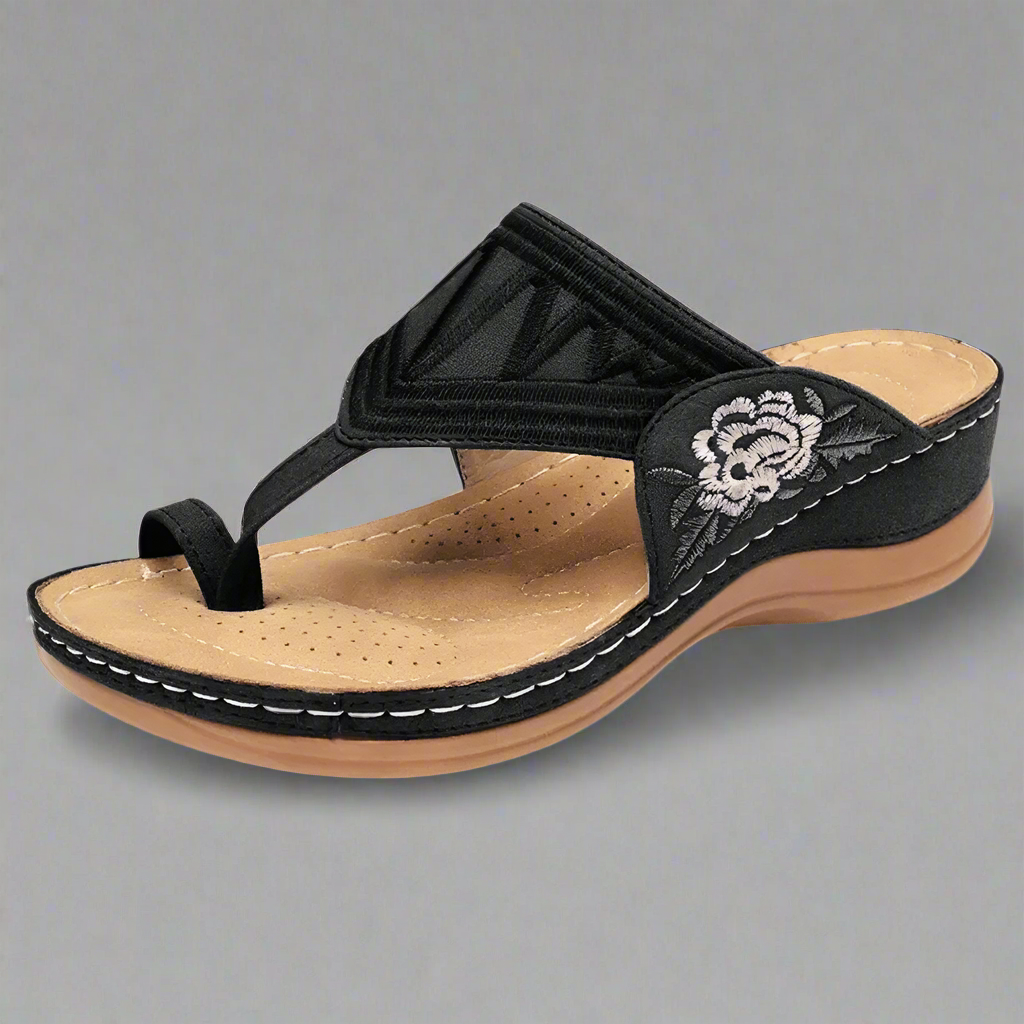 Sandales compensées élégantes Azura 