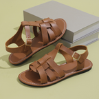 Sandales gladiateur en cuir Napoli Breeze