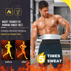 ThermoCore: Men's Waist Trainer Fat Burning Sweat Belt