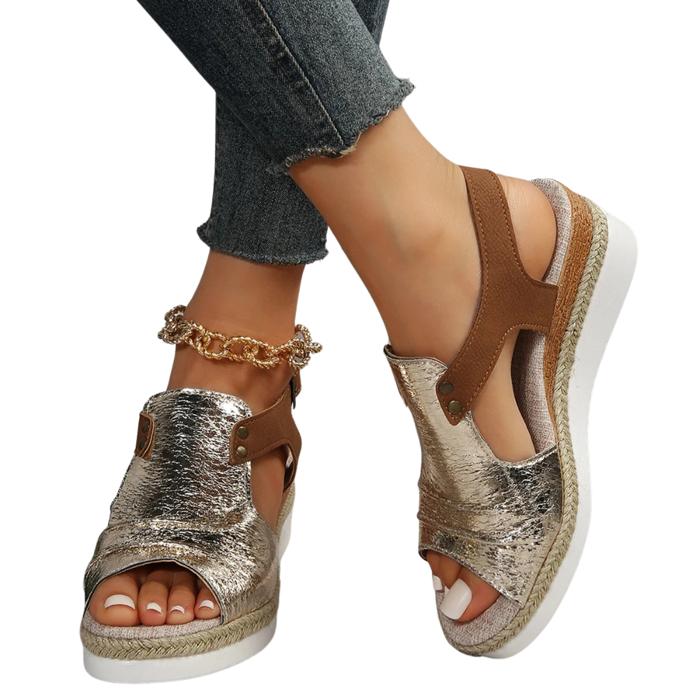 Ravenna Casual Block Heel Sandals