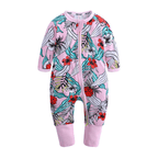 Adorable Tropical Print Baby Romper