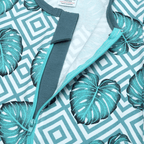 Cute Print Easy Zip Baby Romper