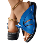 Sandales Soraya à cambrure souple et nœud 