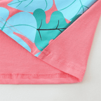 Robe d'été charmante pour filles avec motif cacatoès