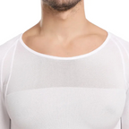 T-shirt gainant de compression pour homme
